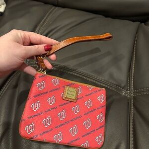 Dooney & Bourke Red Washington Nationals Wristlet
